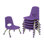 Stackable 18" Classroom Chair