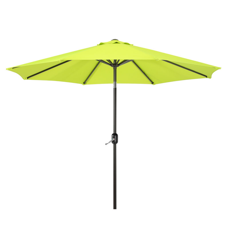 Parasol de marché 9 pi Pierpoint, Parasol performance lime