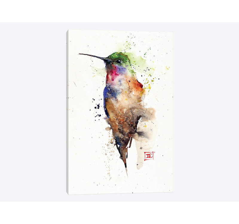 « topaz » par dean crouser,, reproduction d’impression sur toile tendue, H 18 po x l 12 po x P 1,5 po, Toile tendue