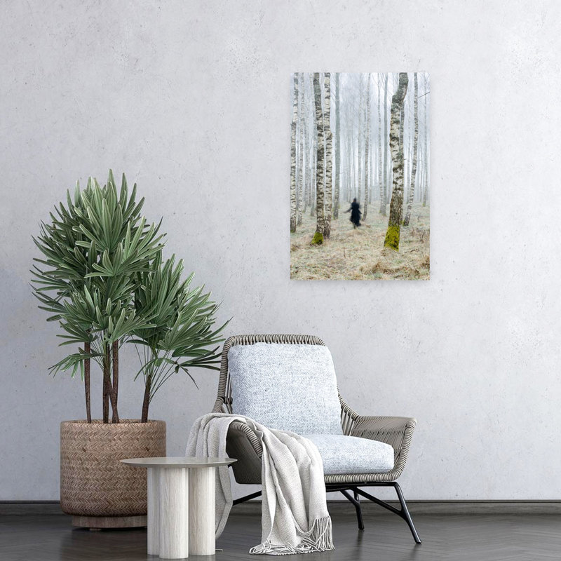 Art mural contemporain abstrait sans titre, H 24 po x l 16 po