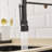 Kitchen Faucet With Pull Down Sprayer, Single Handle Single Lever Kitchen Sink Faucet-125507753