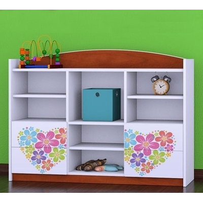 Helen 92 cm H X 129 cm W Kids Cube Bookcase