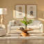 Balak Solid Wood Pedestal Coffee Table
