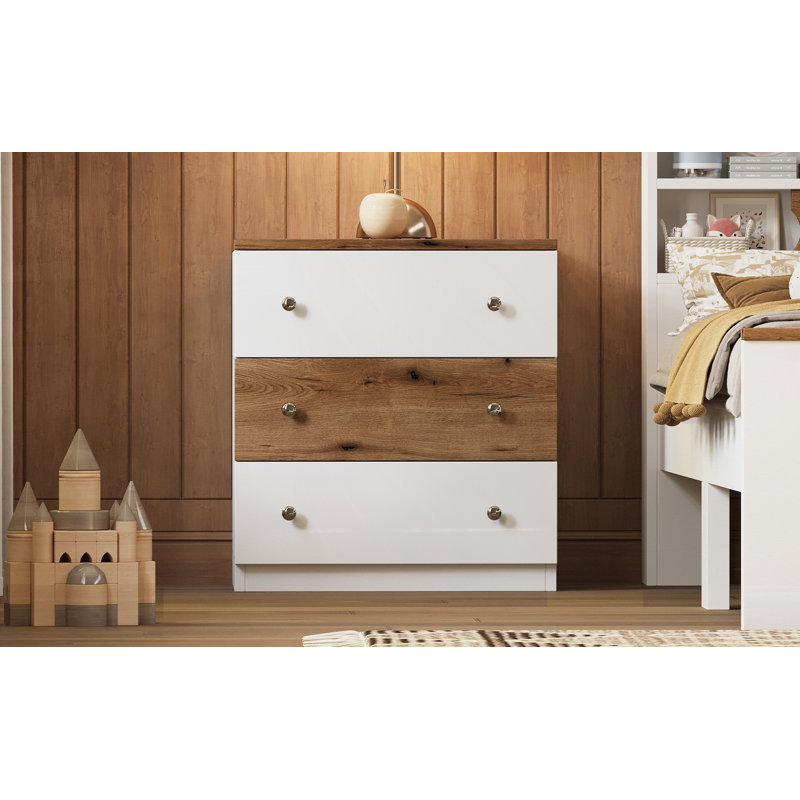 Table d'appoint en bois avec rangement