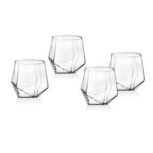 Brilliant Ashford 8 - Piece 10.48oz. Glass Whiskey Glass Glassware