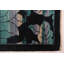 Tapis noir et bleu sarcelle 8 pi 0 po x 9 pi 11 po Signature Collection