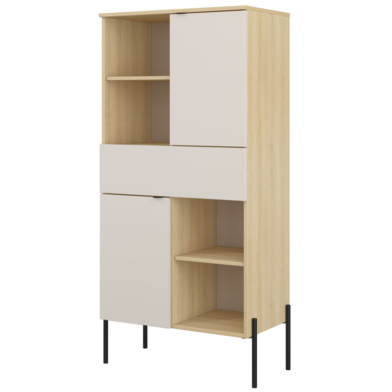 Bookcase, Beige