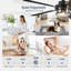  Ventilateur de plafond moderne noir 52 po avec ensemble d'éclairage et télécommande Cissline pour le salon et la chambre à coucher