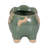 Stoneware Planter with Embossed Detailing and Sheep-Shaped Design