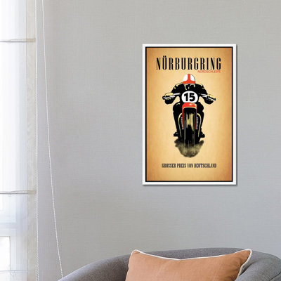 Nurburgring Nordschleife by Mark Rogan - Print on Canvas