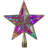 LED Lighted Glittered Star Christmas Tree Topper - 11" - Multicolor Lights-105340049
