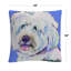 Coussin décoratif 16" champ Pat Saunders-White