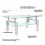 Tables basses latérales modernes transparentes pour salon-1440239729-1440239732