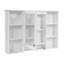 Armoire de toilette 3 en 1, armoire à pharmacie murale avec tablette réglable et porte à fermeture douce, armoire d'appoint-1395971980