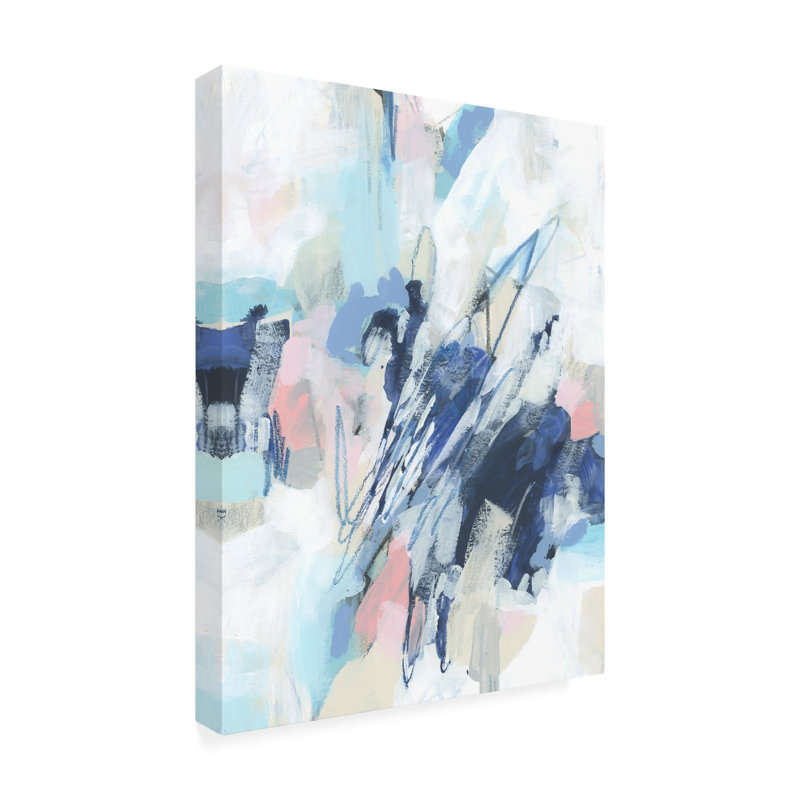Art mural sur toile Wrought Studio ™ June Erica Vess Signal Blues II, H 47 po x l 35 po