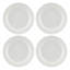 French Perle Groove Dessert Plates
