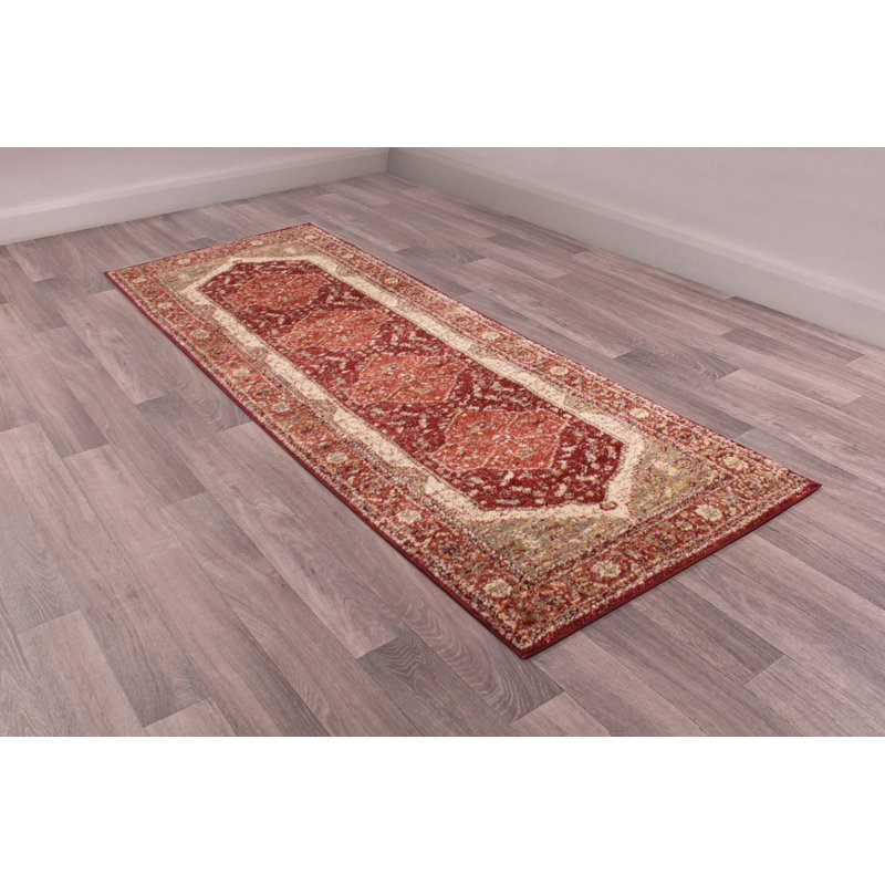 Trishelle Oriental Hand Woven Area Rug, Runner 66cm x 240cm
