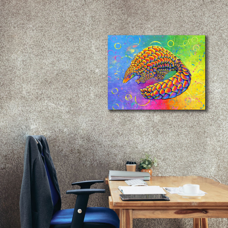 Sur toile, H 26 po x l 34 po x P 1,5 po