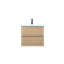 Ensemble de meuble-lavabo simple 24 po Hridhaan-2117333820