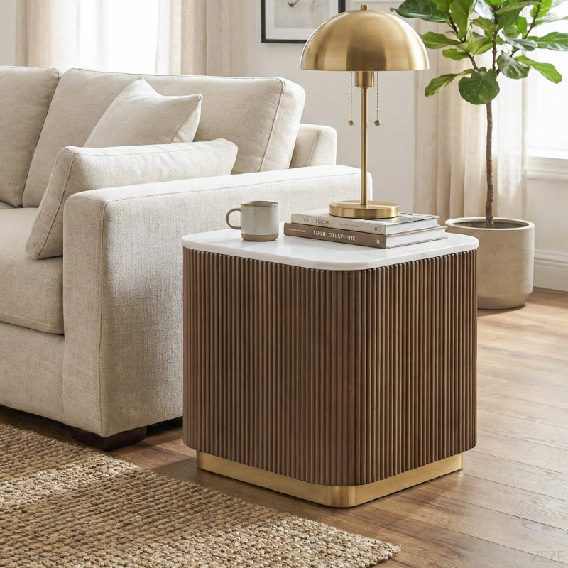 Table de bout contemporaine 1pc