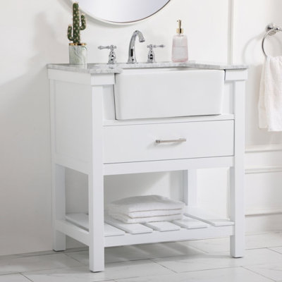 Meuble-lavabo simple 30 po Pelaghia