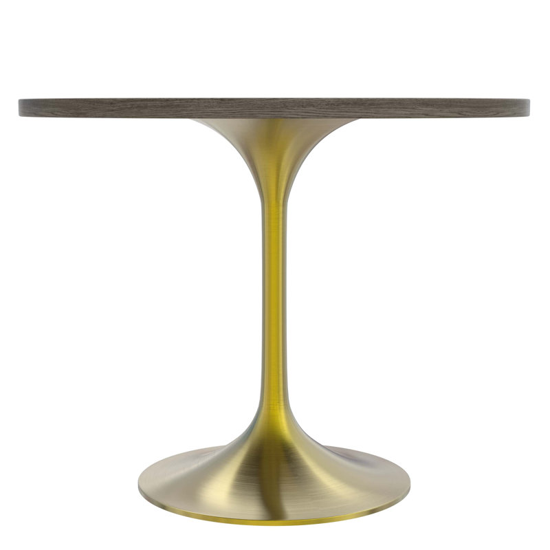 Table de salle à manger Heatherton, Érable foncé, 29.34" H x 35.43" W x 35.43" D