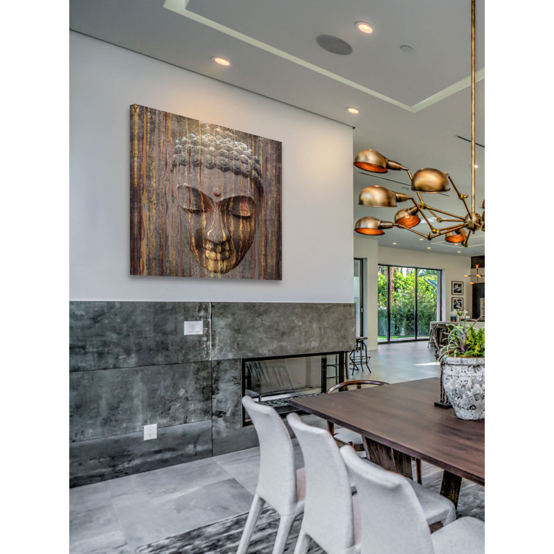 " Buddha " by Irena Orlov, 32" H x 32" W