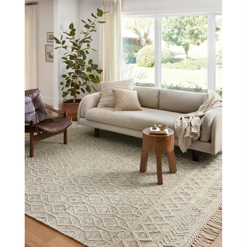 Loloi II Hauck IVOIRE NOIR, Tapis de couloir 2 pi x 5 pi