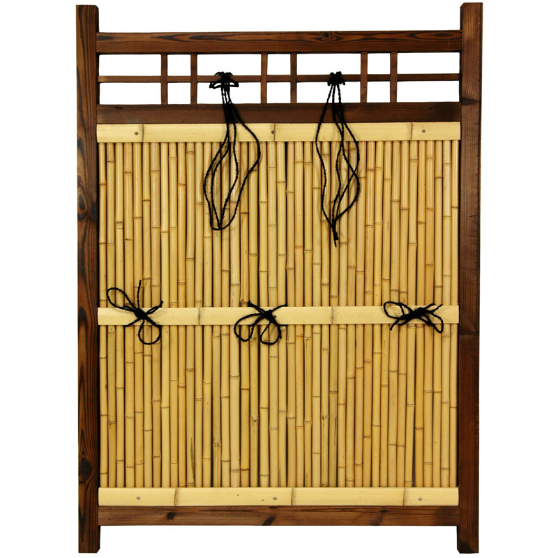 4 ft. H x 3 ft. W Japanese Kumo Fence Panel, 4 ft. H x 3 ft. W