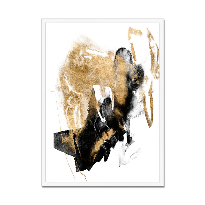 Splash I by Jennifer Goldberger - Print, 80cm H x 55cm W, White Framed Paper Print