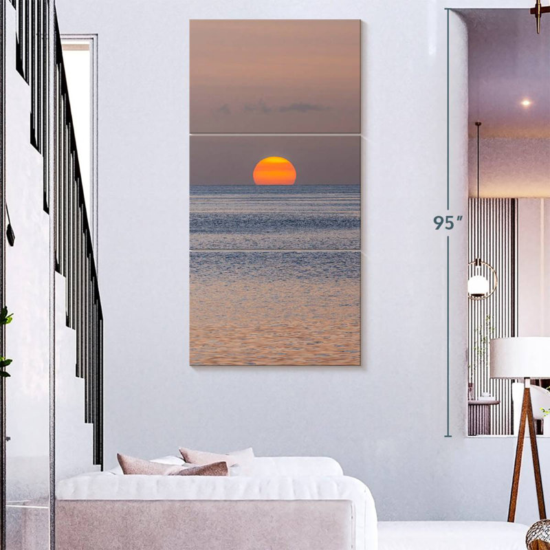 Dominica, ciel coucher de soleil, H 27 po x l 12 po