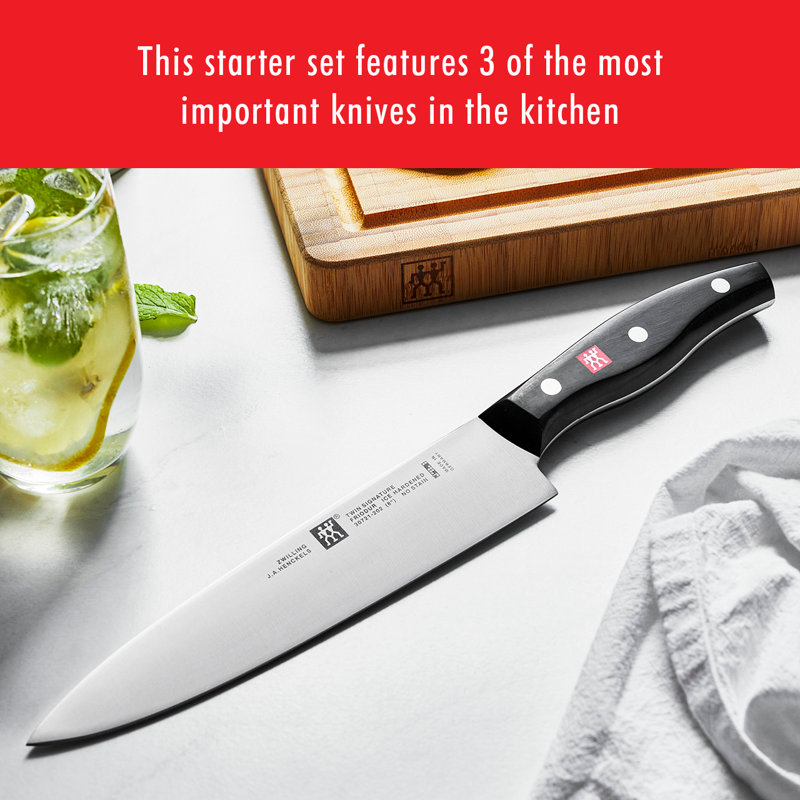 Zwilling Twin Signature 3-piece Starter Knife Set