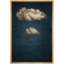 Œuvre d'art minimaliste vert pastel vert dans les nuages-98126502-98126503
