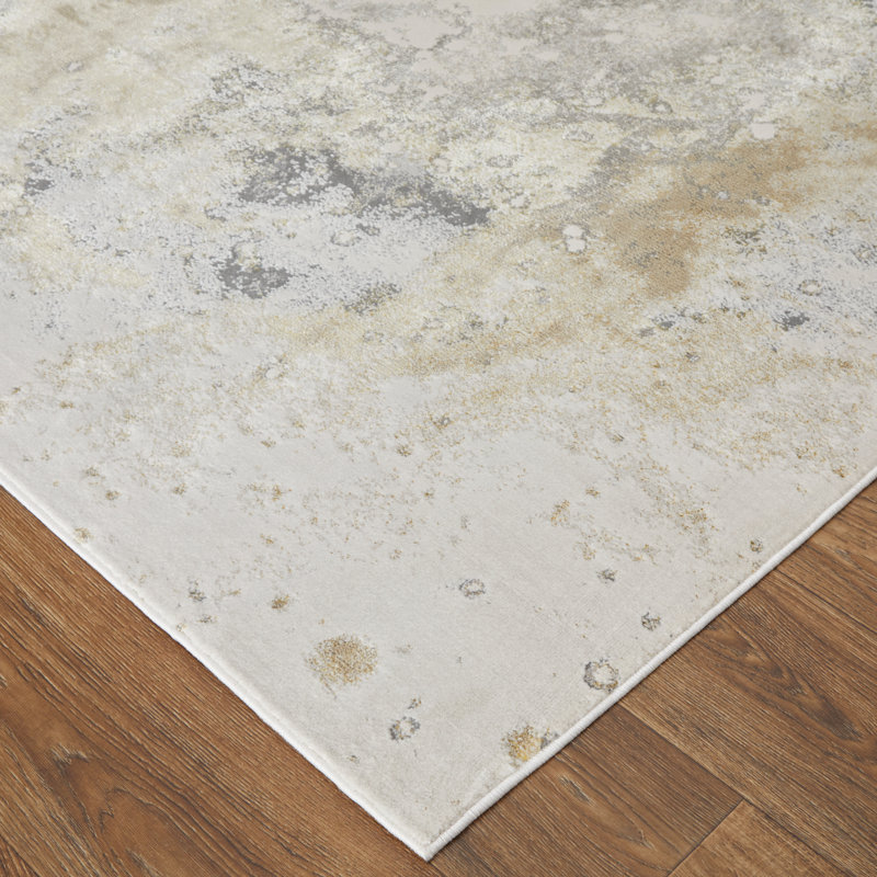 Abstract Indoor Rug, Rectangle 1'8" x 2'8"