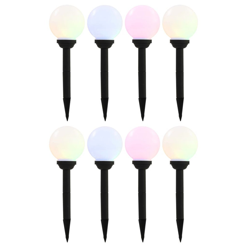 Acaia Low Voltage Battery Powered Integrated LED Glass Pathway Light Pack