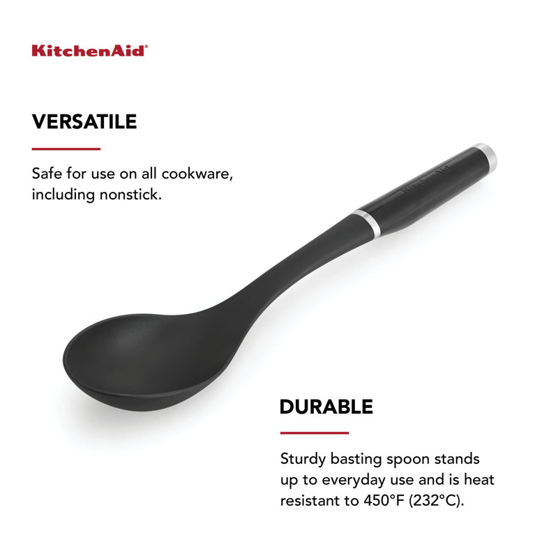 KitchenAid® Classic Basting Spoon, Black