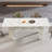 94.5"W Dining Table With Leaf (Clear Out)
