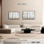 Nature «Winter Aspen Trunks Neutral Canvas Print»-101452660