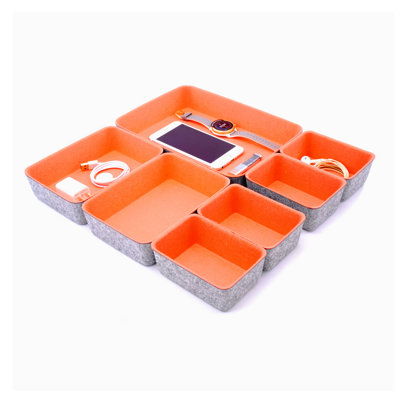 1.8'' H x 7.9'' W x 10.8'' D Office Drawer Organizer