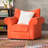 Lollipops and Roses Faux Fur Throw Pillow-55081233