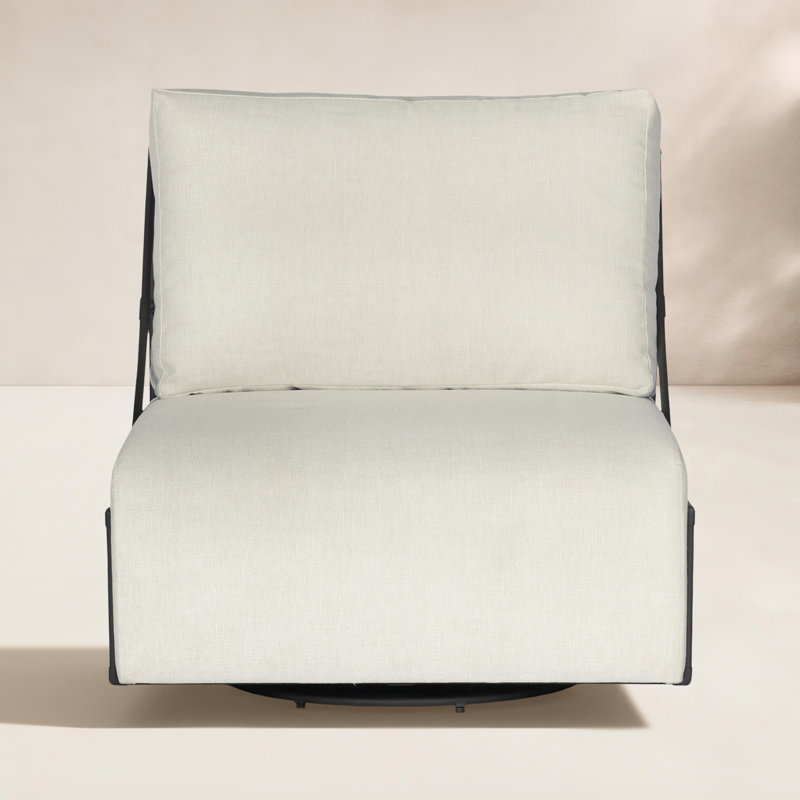 Fauteuil pivotant Thalliard Enola - crème Vergo