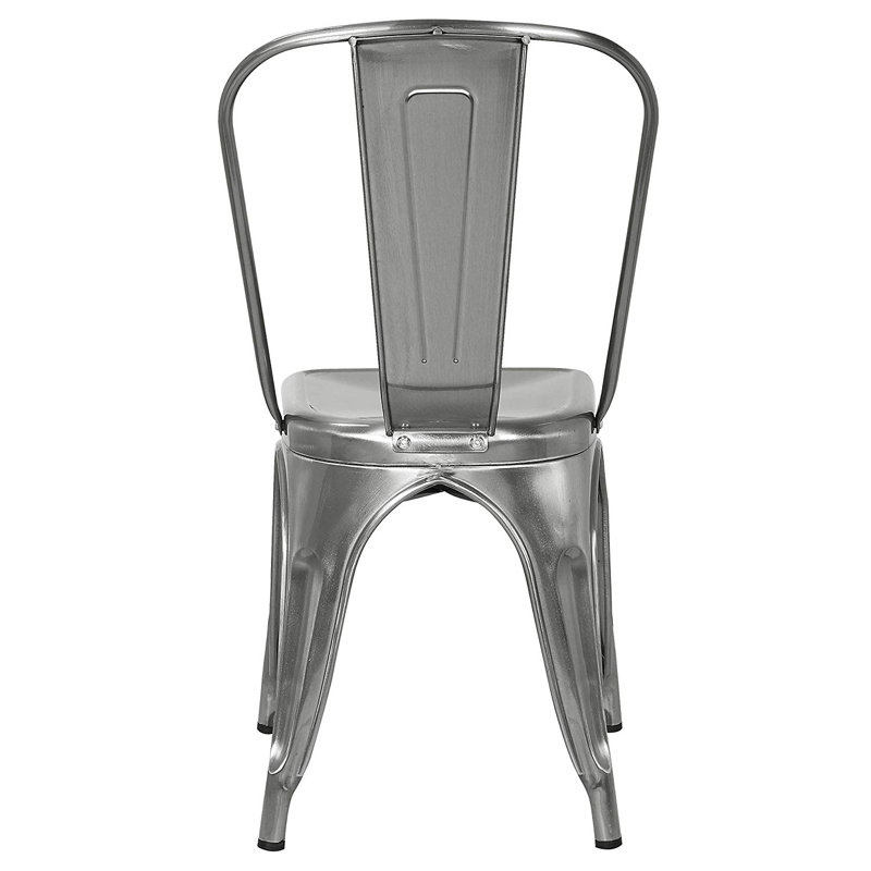 Chaise de patio empilable industriel Linneman
