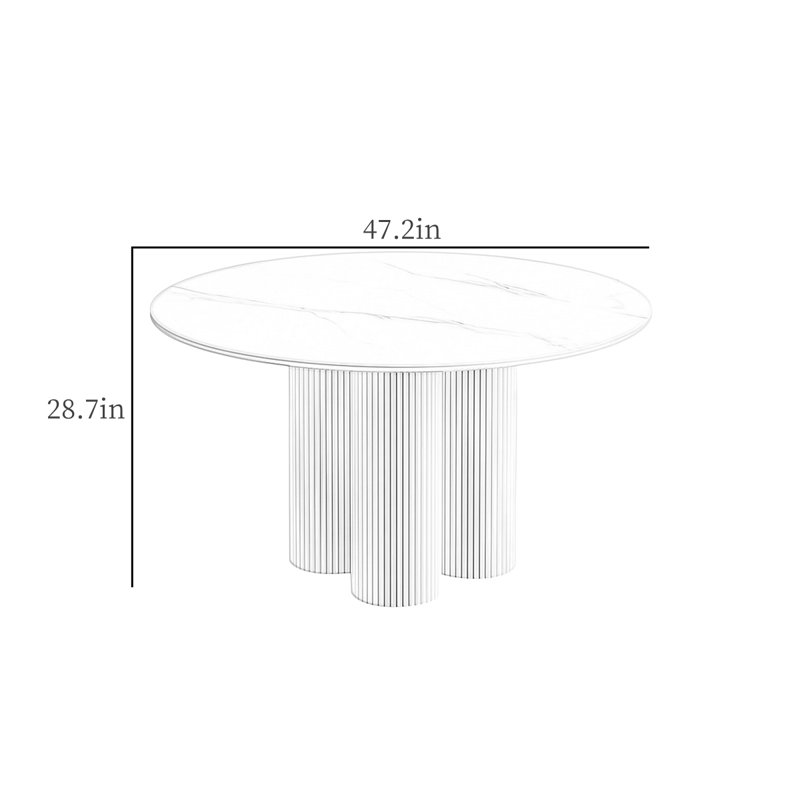 Enri, 28.7"H x 47.2"L x 47.2"W
