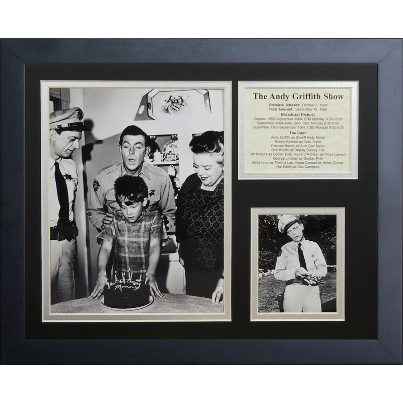 Souvenirs encadrée andy griffith