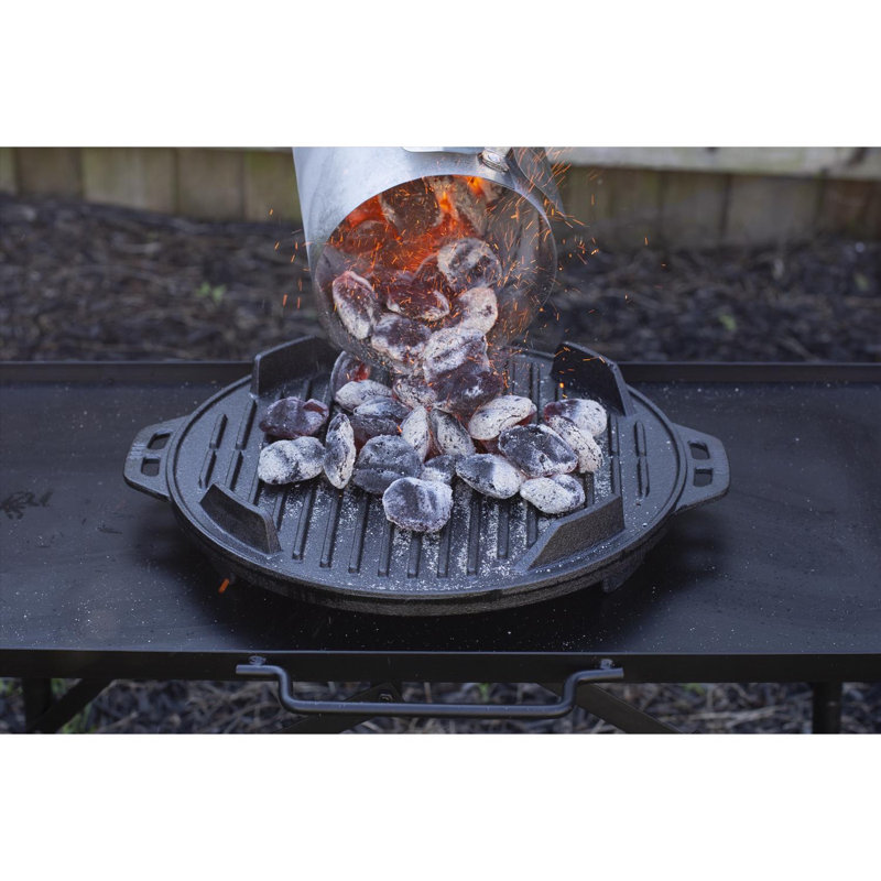 Lodge 36.3cm W Portable Charcoal Grill