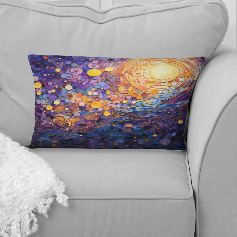 Coussin Mystic Mosaic I - Abstract Collages