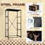 Commode de rangement verticale 4 tiroirs Boho