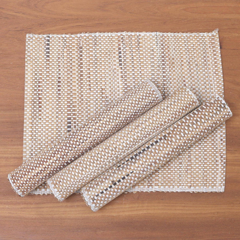 Ensemble de napperons en coton 4 pièces