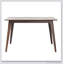 Table de salle à manger rectangulaire 1 pièce sans chaise