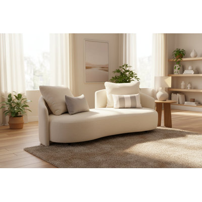 Serene Outdoor Sofa - 83", Bouclé All-Weather